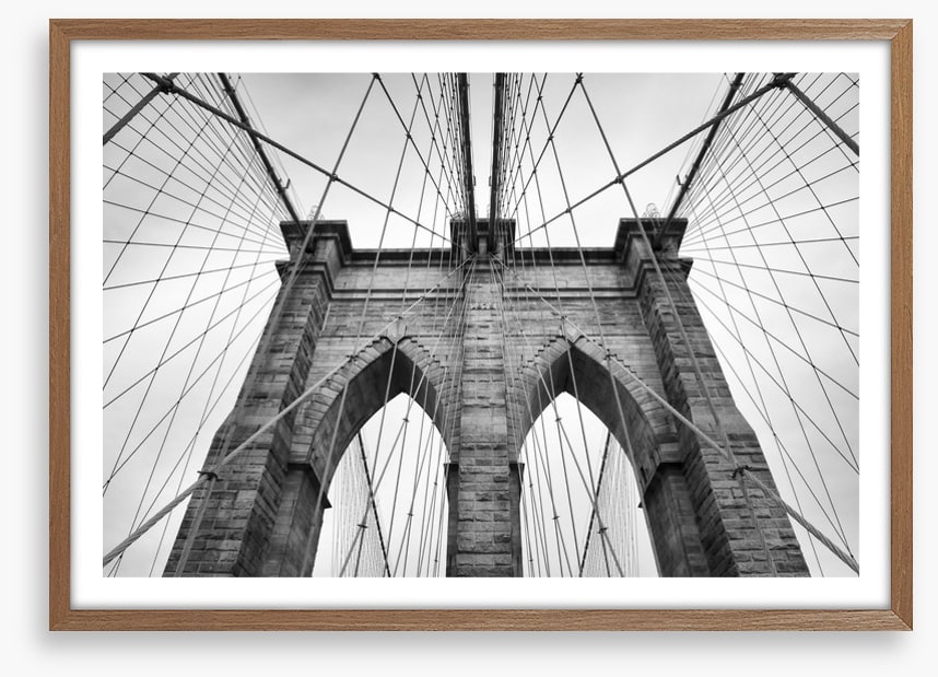 Iconic Brooklyn Bridge
