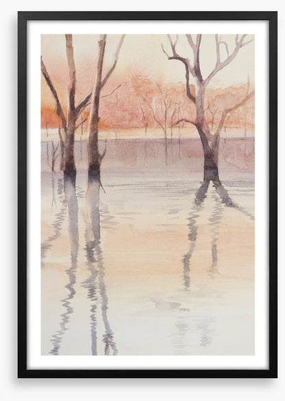 Kariba dam reflections