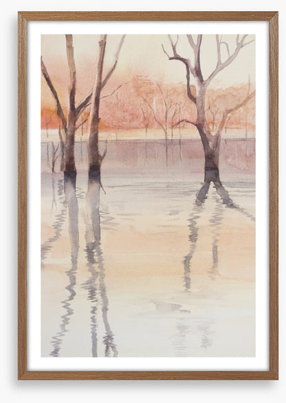 Kariba dam reflections