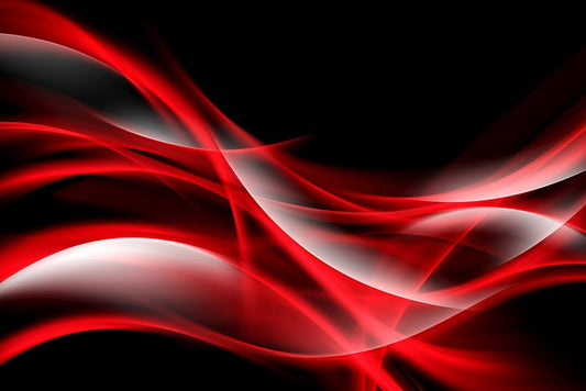 Waves of red