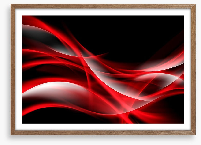 Waves of red