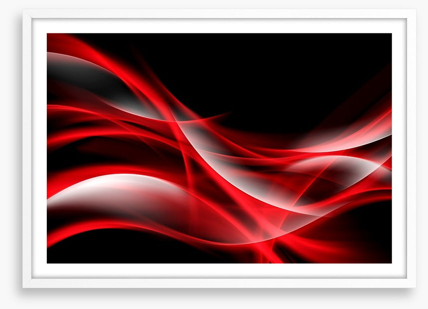 Waves of red