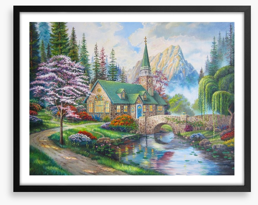 The church by the river