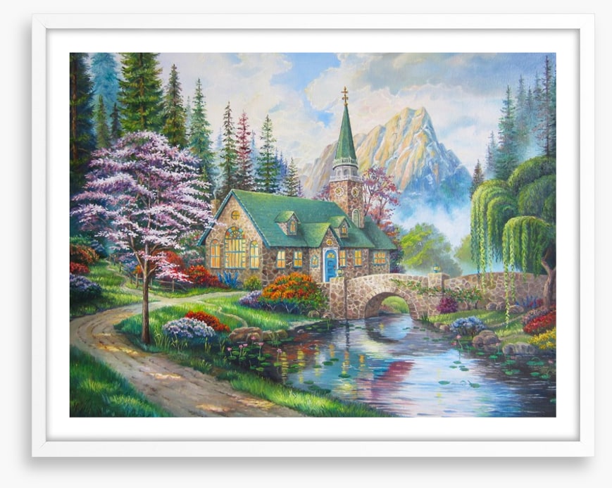 The church by the river