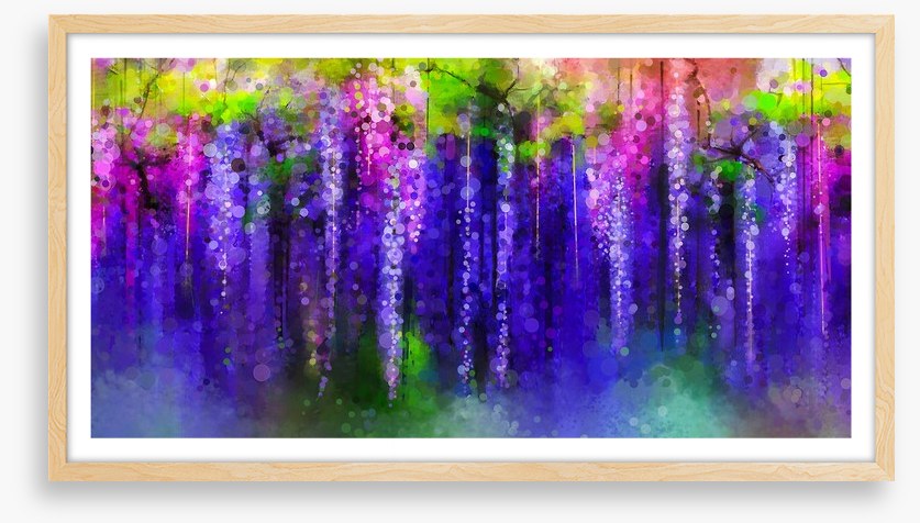 Moonlight wisteria