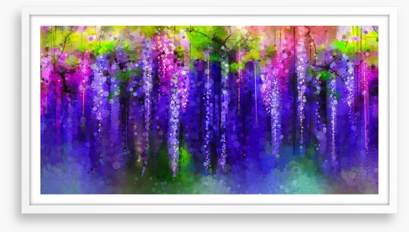 Moonlight wisteria