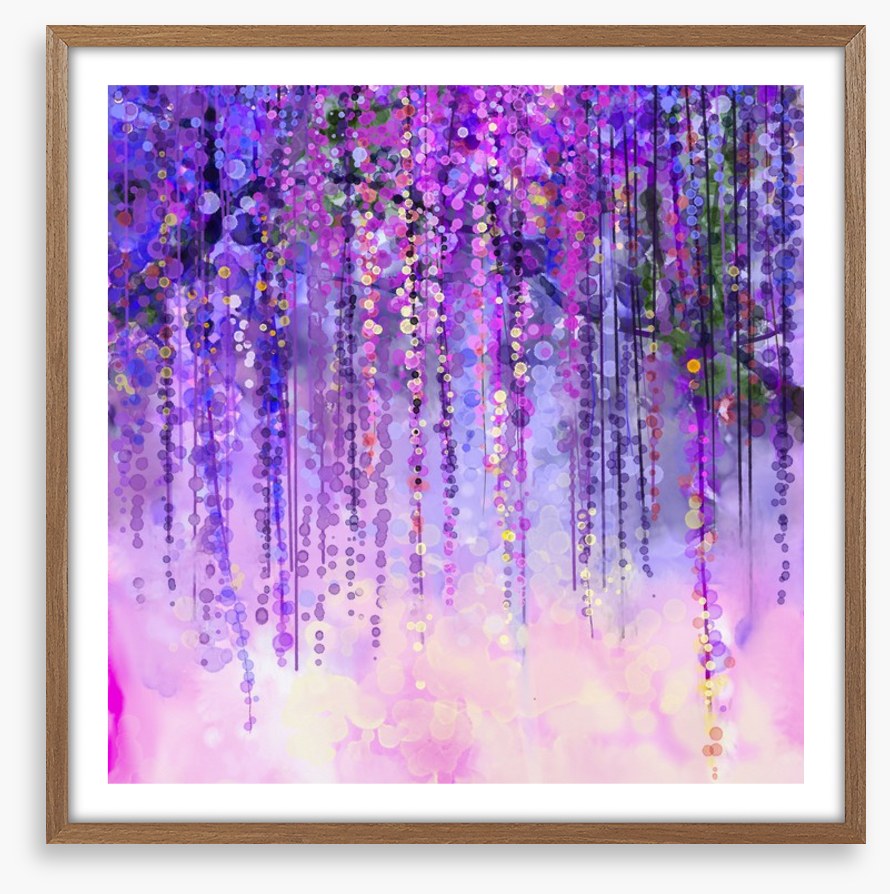 Wisteria drops