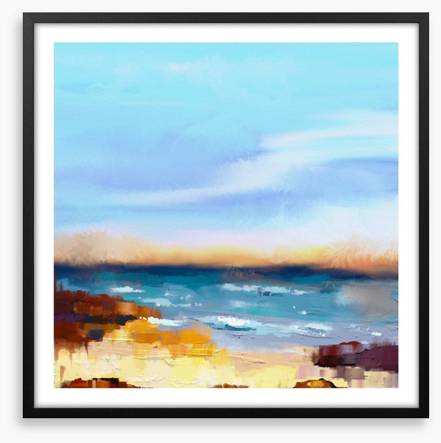 Sandy bay sky