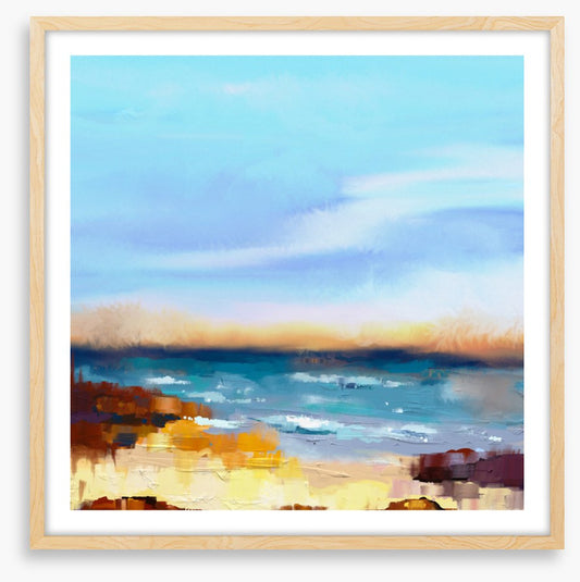 Sandy bay sky
