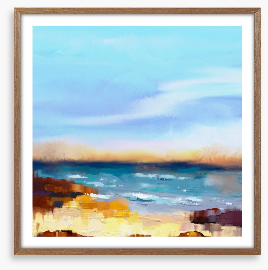 Sandy bay sky
