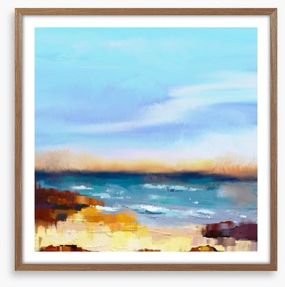 Sandy bay sky