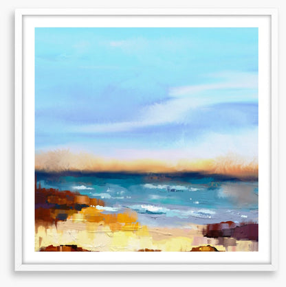 Sandy bay sky