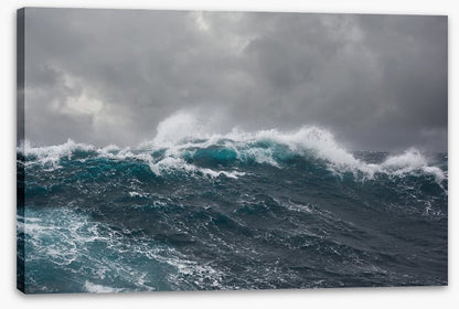 Storm spray seascape