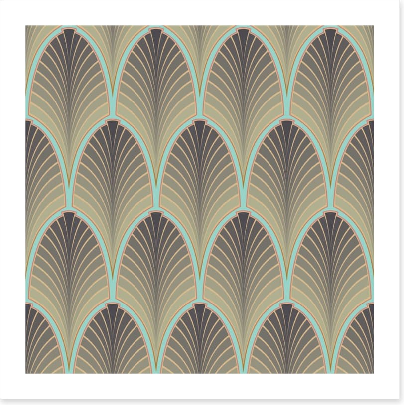 Turquoise trim