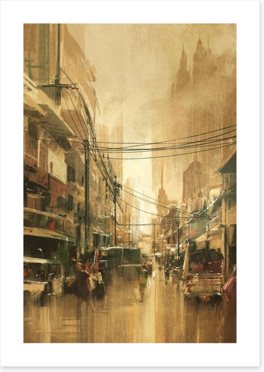 Vintage streetscape