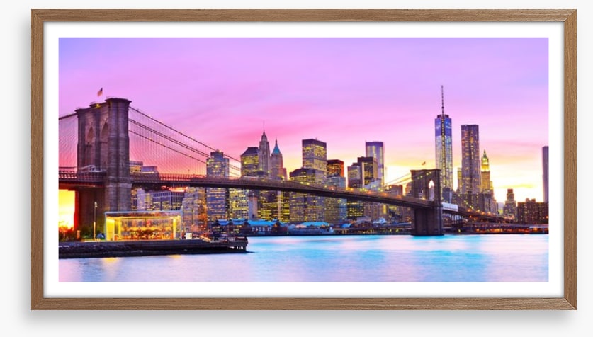 Manhattan twilight panorama