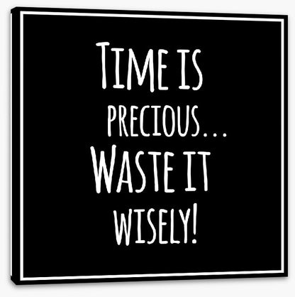 Waste it wisely