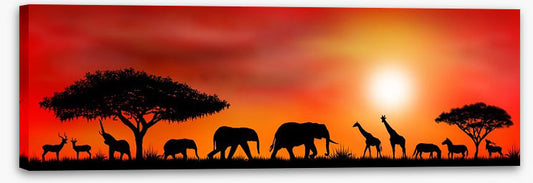 Savannah silhouettes
