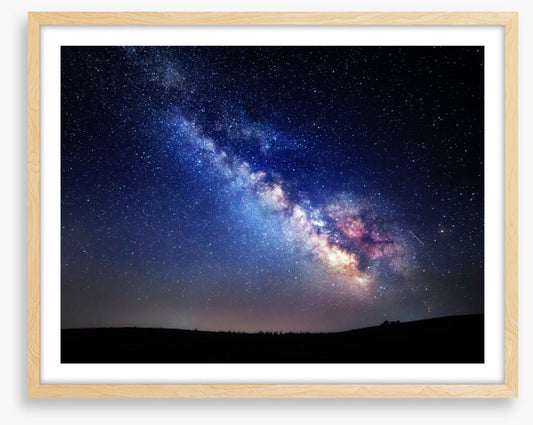 Milky Way glow