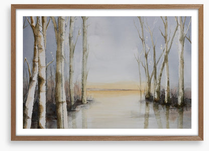 Lakeside copse