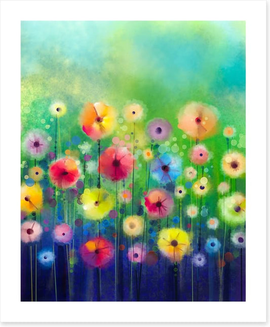 Bright sunny flowers