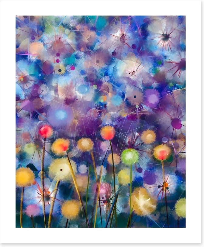 Dandelion dusk