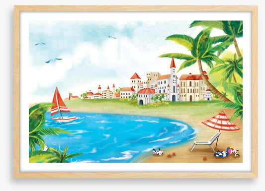 Palm tree cove