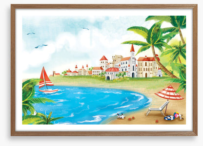 Palm tree cove