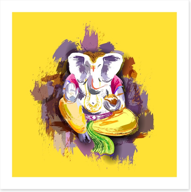 Divine Lord Ganesha