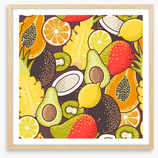 Retro fruits