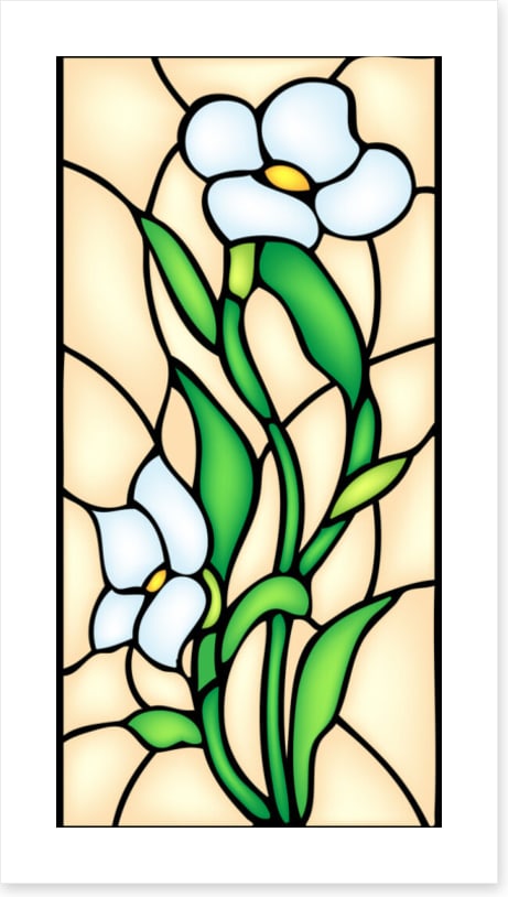A peony window