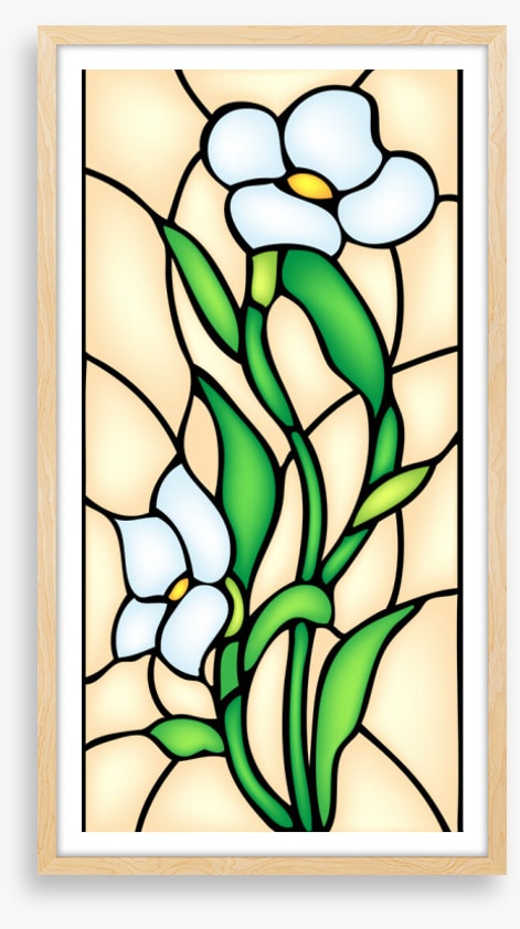 A peony window