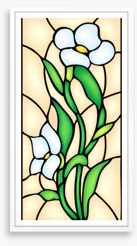 A peony window