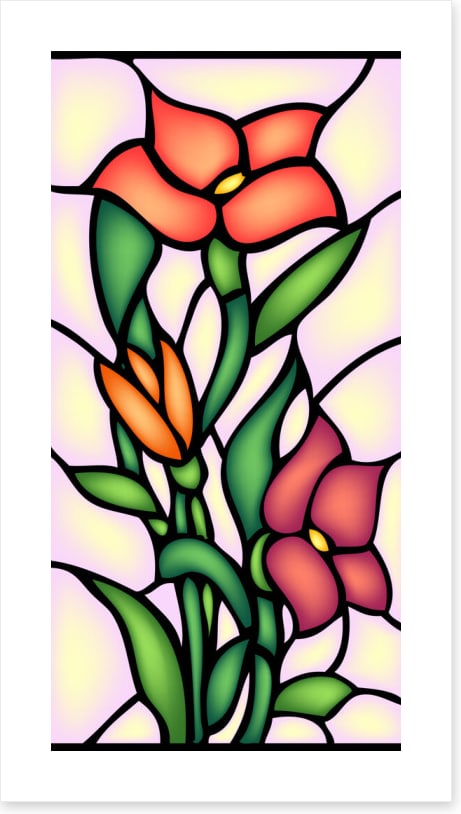 A rosy window