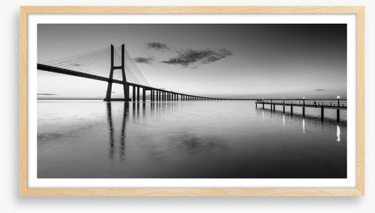 Jetty to the bridge