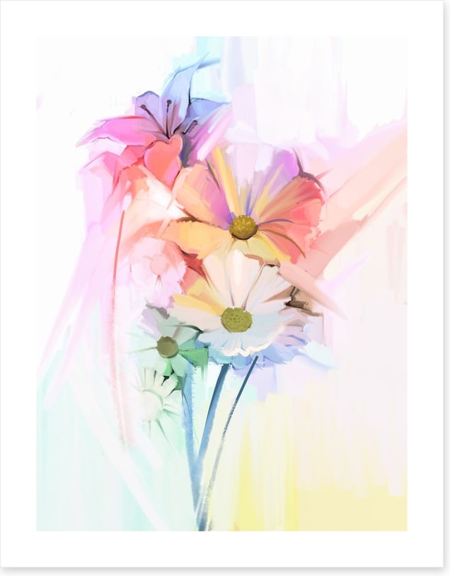 Soft pastel bouquet