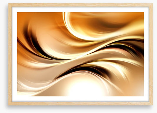 Golden waves