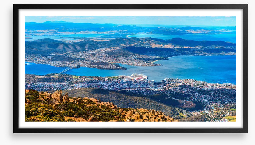 Hobart on the horizon