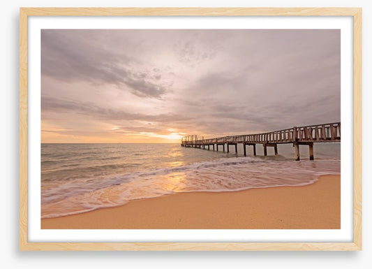 Silver sky sunrise