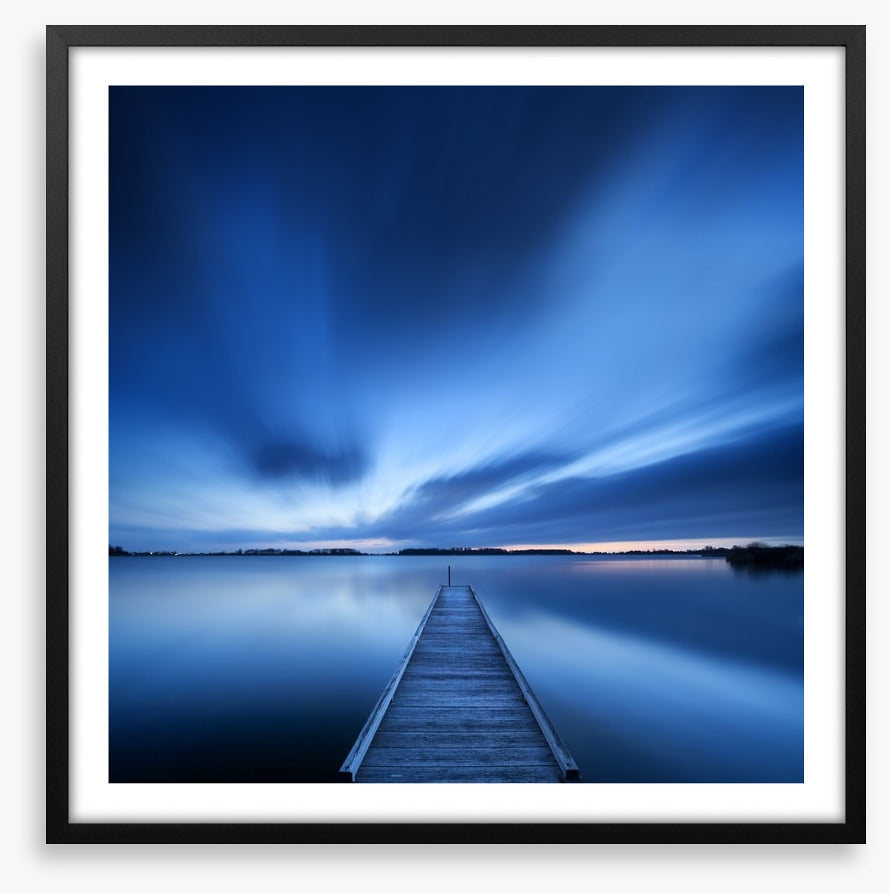 Blue dawn jetty