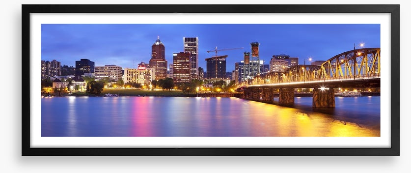 Portland city lights