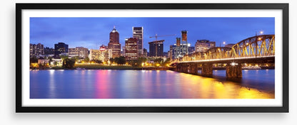 Portland city lights