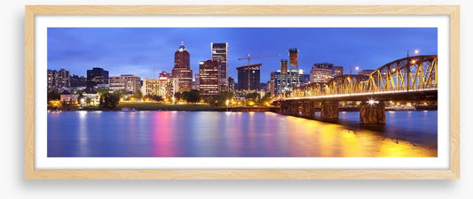 Portland city lights