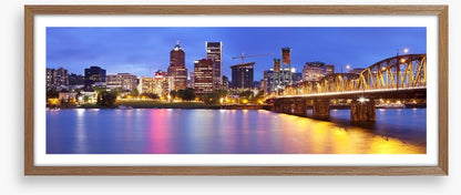 Portland city lights
