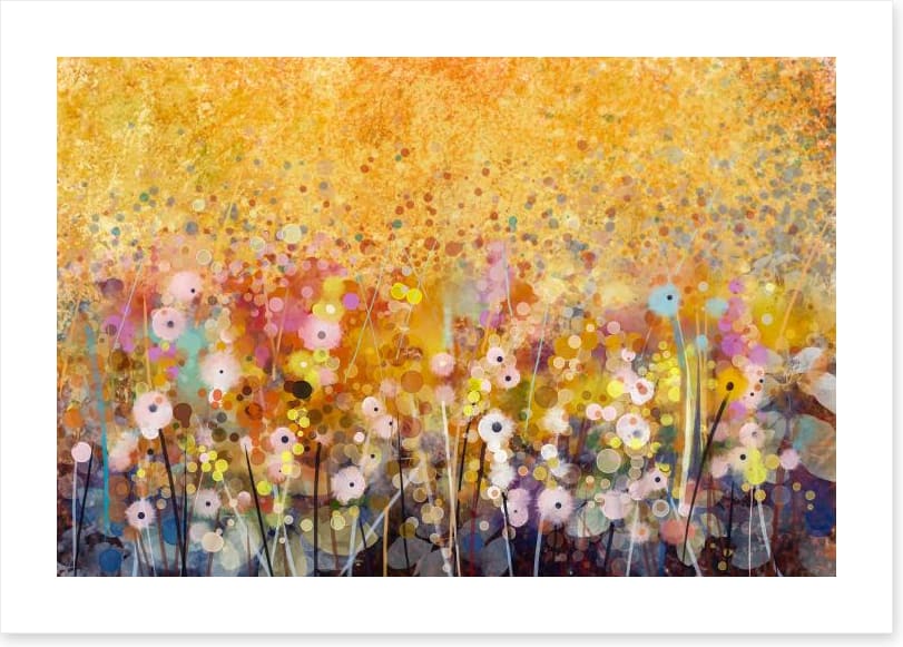 Summer blossom meadow