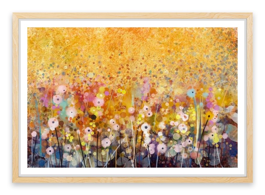Summer blossom meadow