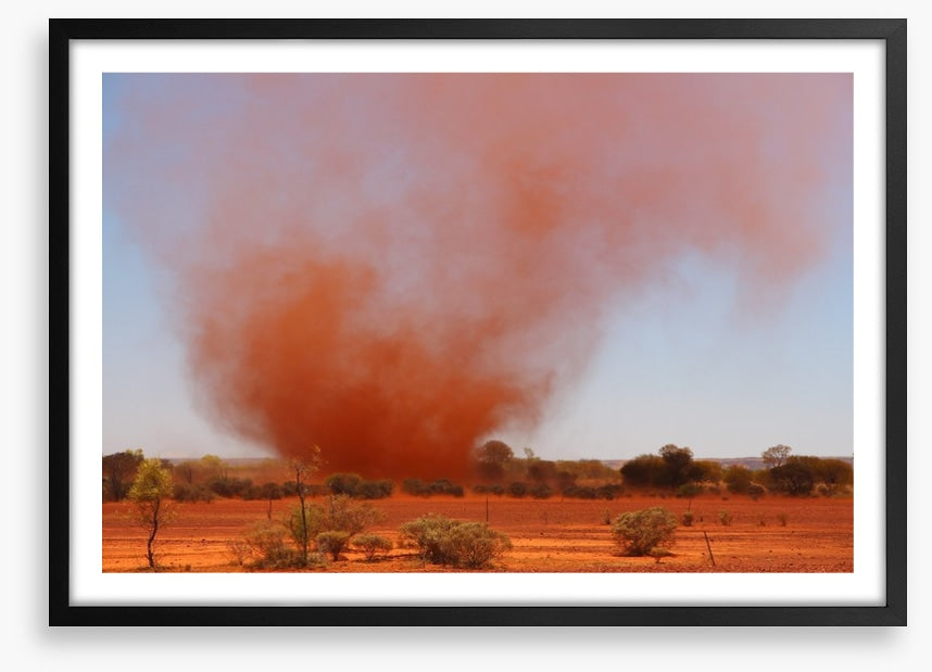Outback sand storm