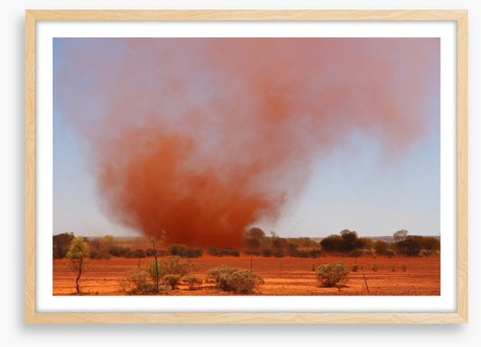 Outback sand storm