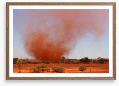 Outback sand storm