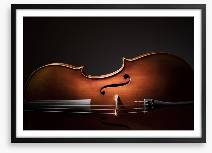 Cello silhouette